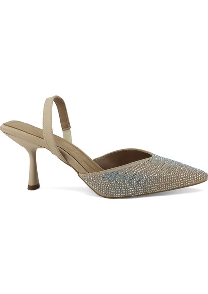 208 25YA Kadın Abiye Ayakkabı Bej fiyatları