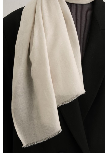 Tensel Yün Monogram Desen Şal 07 modelleri