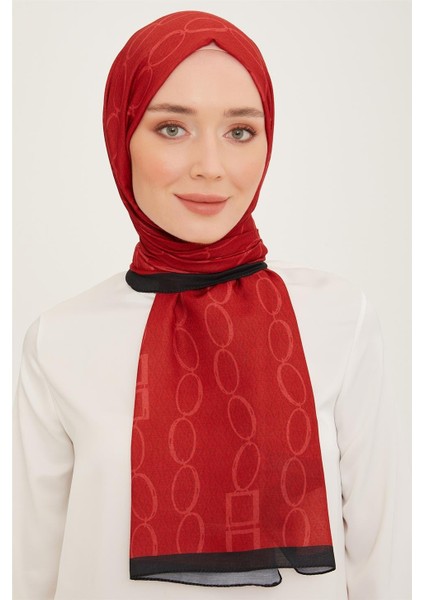 Trend Kırmızı Karma Desen 10007 - 08