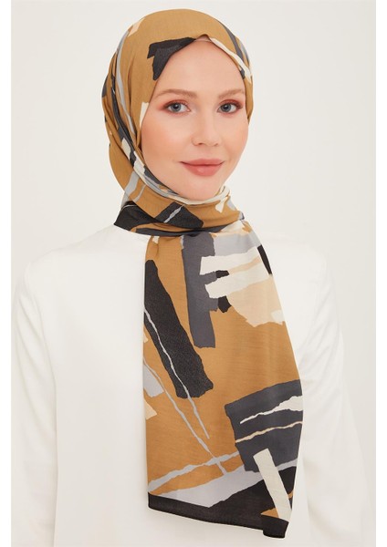 Trend Karamel Rengi Modal Şal 5341 - 20