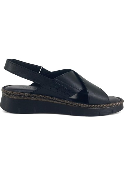 2515 25YS Kadın Günlük Sandalet Siyah modelleri