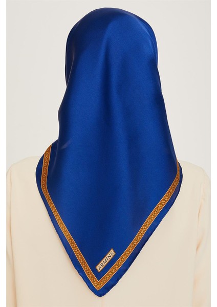 Klasik Desenli Sura Saf İpek Eşarp 9261D 07 55