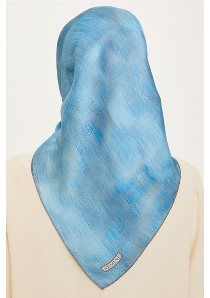 Soyut Desenli Sura Saf İpek Eşarp 9221D 05 fırsatları