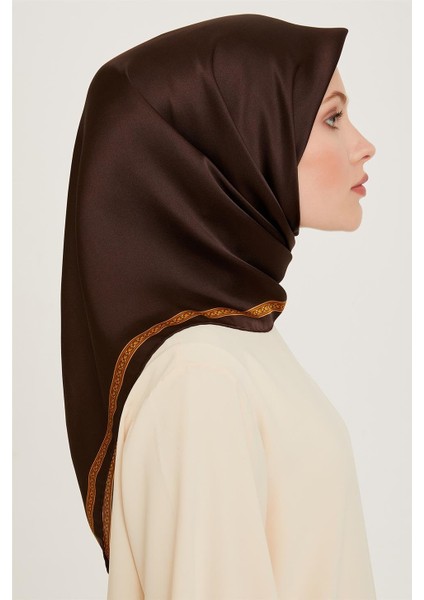 Klasik Desenli Sura Saf İpek Eşarp 9261D 07 52 fiyatları