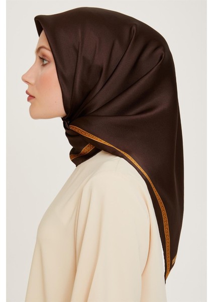 Klasik Desenli Sura Saf İpek Eşarp 9261D 07 52 modelleri