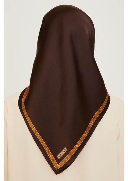 Klasik Desenli Sura Saf İpek Eşarp 9261D 07 52 fırsatları