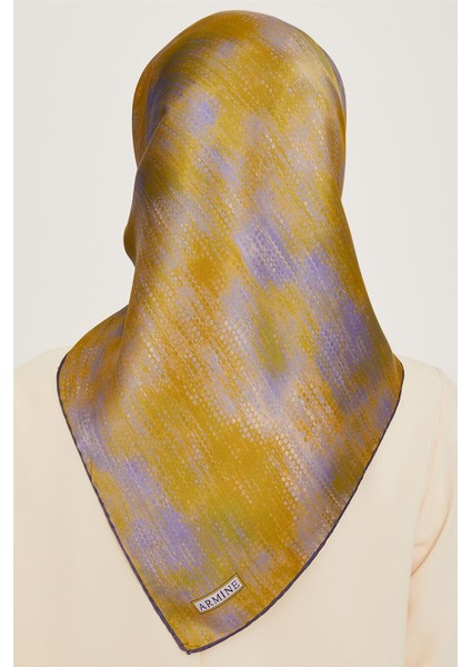 Soyut Desenli Sura Saf İpek Eşarp 9221D 08 fırsatları