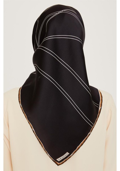 Klasik Desenli Sura Saf İpek Eşarp 9251D 09 fırsatları