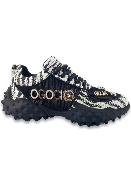 338 25YA Kadın Sneaker Günlük Ayakkabı Siyah