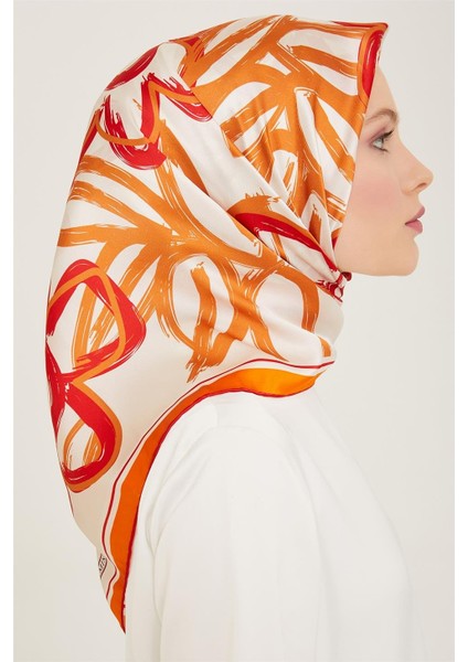 Çiçek Desenli Sura İpek Eşarp 24Ya9123 5 50 fiyatları