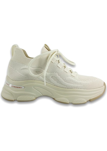 309 25YA Kadın Sneaker Günlük Ayakkabı Bej modelleri