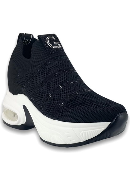 300 4 25YA Kadın Sneaker Günlük Ayakkabı Siyah