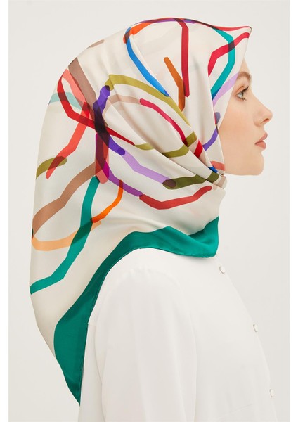 Twill İpek Eşarp 23Ya8902 07 fiyatları