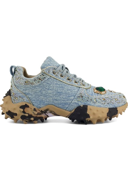 338 25YA Kadın Sneaker Günlük Ayakkabı Mavi modelleri