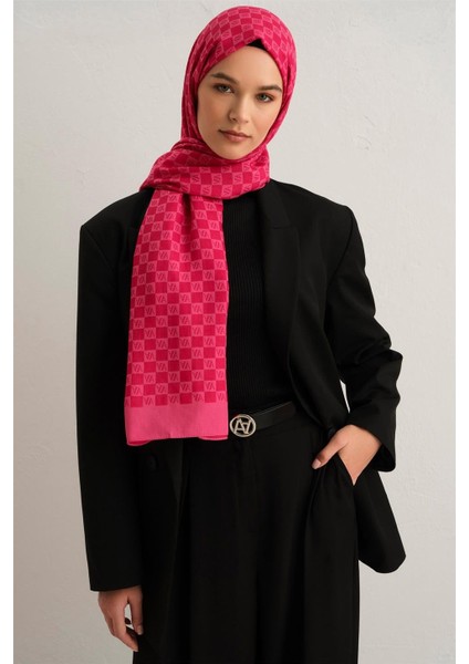 Trend Ultra Lıght A Logo Pembe Şal 18 - 52
