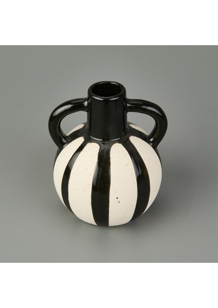 Pottery Vazo - Siyah - 20 cm modelleri
