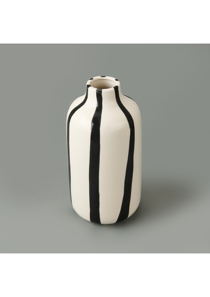 Line Vazo - Siyah - 17 cm