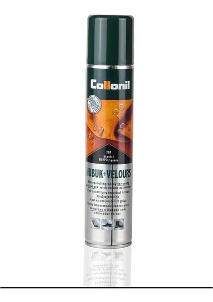 Velours Nubuk Ve Süet Boyası 200 Ml Siyah