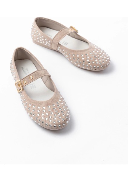 DM-6020 Bej Troklu Baret Tokalı Günlük Kadın Babet fırsatları