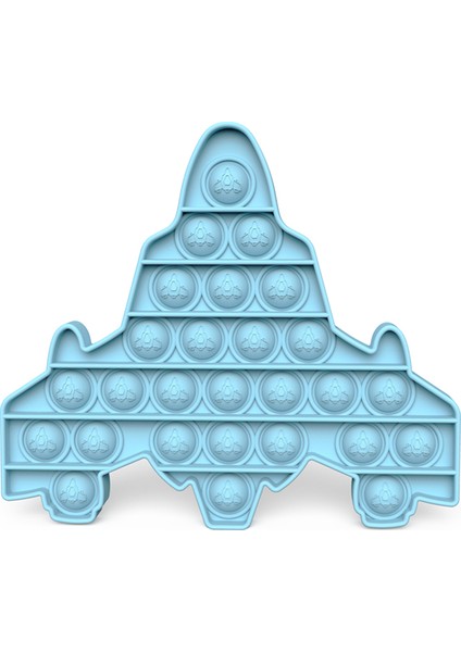 TS57-BU Tarzı Yıldırım Fidget Giderici Sıkma Hayvan Oyuncakları Çocuk Squishy Duyusal Oyun El Basit Nokta Yetişkin Oyuncak (Yurt Dışından)