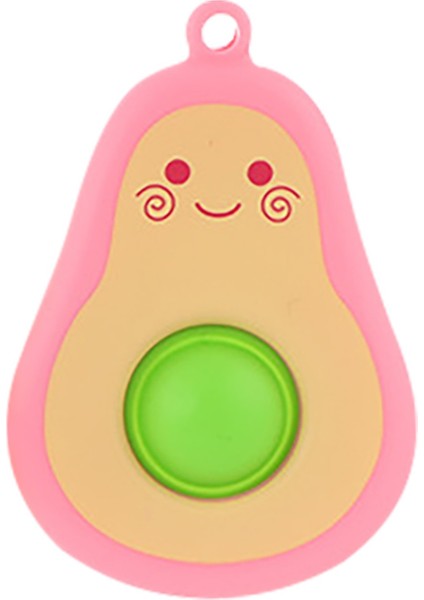 H Tarzı Oyuncak Mmple Dimple Parmak Oyuncak Çocuklar Için Kawaii Ayı Araba Avokado Hediye Basit Dimmer - - (Yurt Dışından)