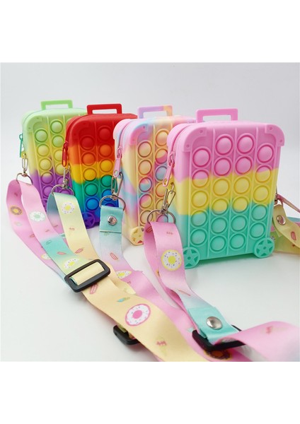 Çanta-A-2 Tarzı Popit Fidget Oyuncakları Seyahat Çantası Omuz Çantası Itme Balonlar Çocuklar El Çantası Moda Sırt Çantası Eğitici Oyuncaklar Doğum Günü Hediyeleri (Yurt Dışından) indirimleri
