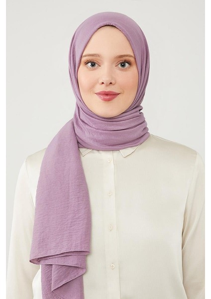 Lila Düz Style Şal