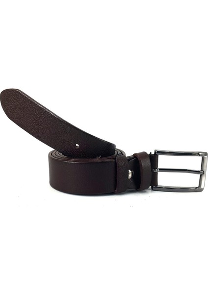 Saraç 1103 24K 3,5 cm Erkek Kot Kemer Kahverengi modelleri