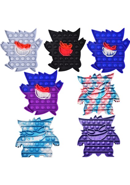 LK321-1199 Stili Pokemon Pikachu Pop It Charizard Oyuncak Pop It Spot Ürünleri Fidget Oyuncak (Yurt Dışından)