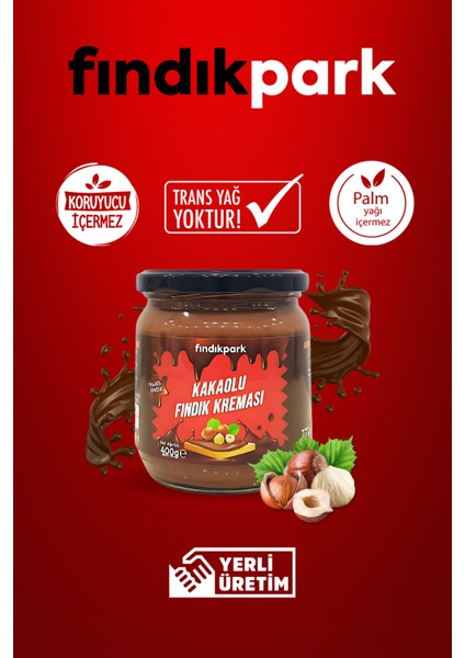 Muhteşem 4’lü Set Kakaolu ve Sütlü Fındık Kreması, Fındık Ezmesi ve Şekersiz Fındık Ezmesi