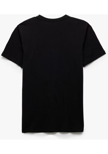 Pamuklu Kısa Kollu Slim Fit Bisiklet Yaka Erkek Basic Tişört fiyatları