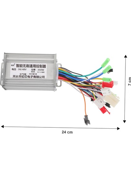 Dc 48V / 64V 500W Fırçasız Motor Sürücü Scooter Elektrikli Bisiklet Beyin Bldc Hız Kontrol Kartı Su Geçirmez Metal Kutu fiyatları