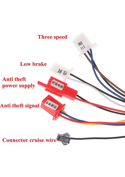 Dc 48V / 64V 500W Fırçasız Motor Sürücü Scooter Elektrikli Bisiklet Beyin Bldc Hız Kontrol Kartı Su Geçirmez Metal Kutu fırsatları