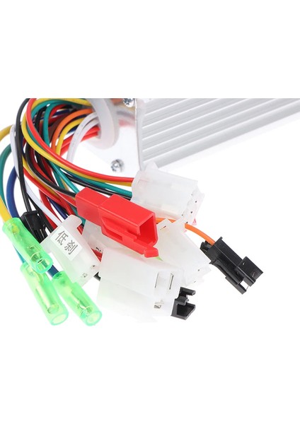 Dc 48V / 64V 500W Fırçasız Motor Sürücü Scooter Elektrikli Bisiklet Beyin Bldc Hız Kontrol Kartı Su Geçirmez Metal Kutu