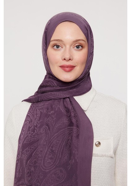 Mor Hint Desen Grazia Şal