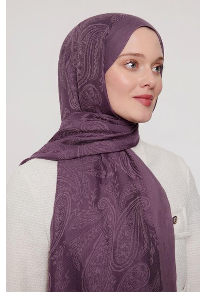 Mor Hint Desen Grazia Şal modelleri