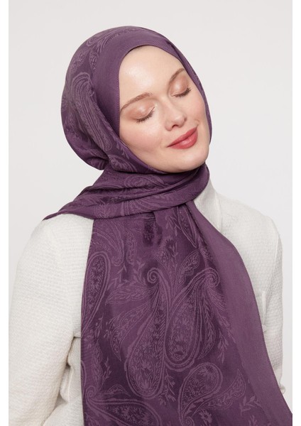 Mor Hint Desen Grazia Şal indirimleri