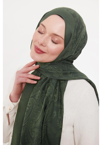 Zümrüt Hint Desen Grazia Şal modelleri