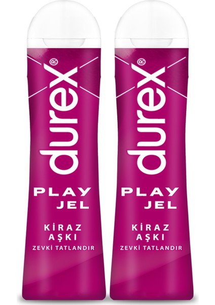 Play & Masaj Jeli Kiraz Aşkı 50 ml x 2 Adet
