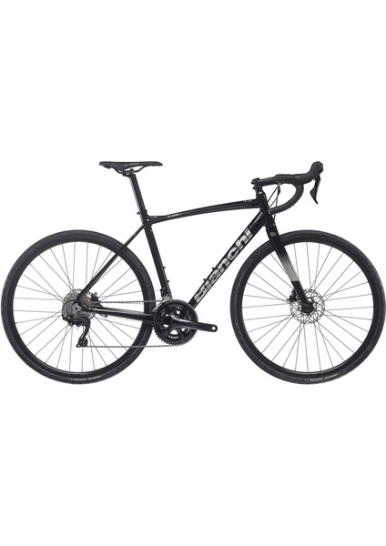 Via Nirone 7 Hidrolik Disc Fren Yol Yarış Bisikleti Parlak Füme-Celeste 54 cm