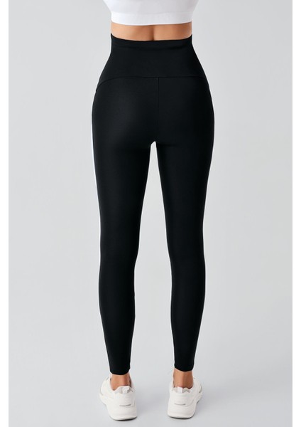 Biyeli Yüksek Bel Esnek Toparlayıcı Hamile Tayt indirimleri