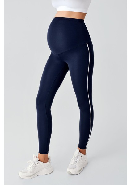 Biyeli Yüksek Bel Esnek Toparlayıcı Hamile Tayt indirimleri