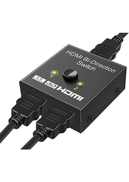 2 Port Çift Yönlü HDMI Switch Splitter