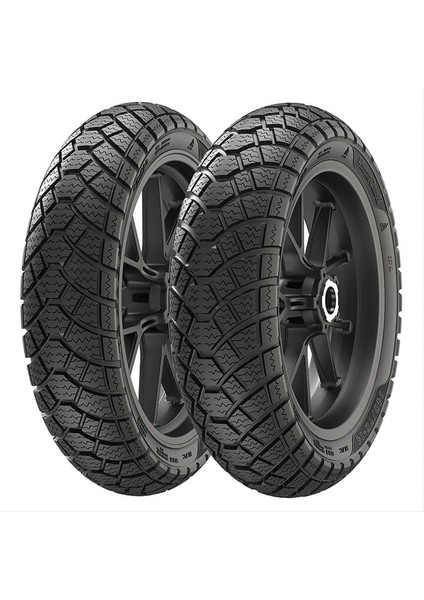 Takım Regal Raptor Proton 3.00-10 ve 3.00-10 SC500 Winter Grip 2 Ön Arka Set Lastik