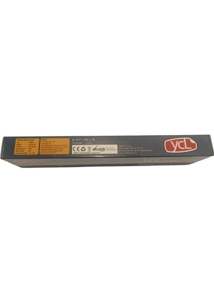 Ycl 12V Şerit LED Trafosu 300W 30A 23 Metre - YLT-S4350