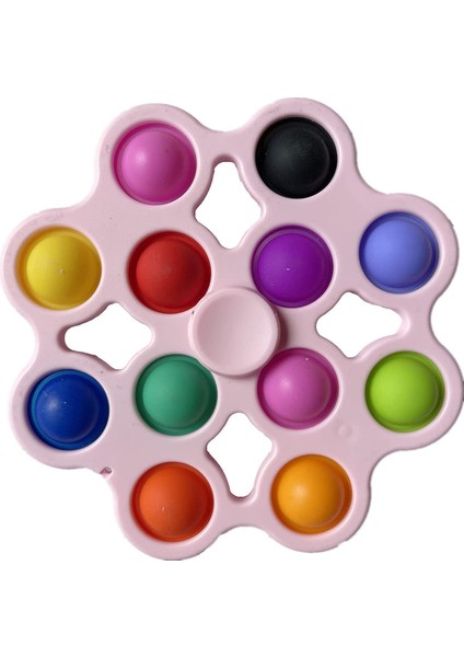 Siyah Stil Popits El Edc Parmak Er Fidget Metal Gökkuşağı Spiner -Anksiyete Oyuncak - ve Dikkat Eksikliği Hiperaktivite Bozukluğu Parmak Erleri Için Tasarlanmıştır. (Yurt Dışından)