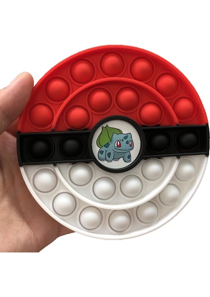 Hjl-8 Stili Pokemon Çeşitli Stiller Pop It Sıkıştırma Oyuncakları Pikachu Bozuk Para Cüzdanı Anahtar Kolye Disc Bubble Charizard Itme Figet Pop It Oyuncak (Yurt Dışından)