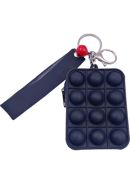 No.34 Tarzı Geliş Silikon Çanta Itme Kabarcıklı Basit Dimple Oyuncak Anahtar Bozuk Para Çantası Popper Duyusal Poppet Bozuk Para Kılıfı Oyuncaklar Poppet (Yurt Dışından)