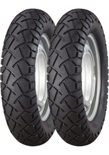 Set 100/90-10 ve 100/90-10 MB80 Ön Arka Takım Scooter Lastiği