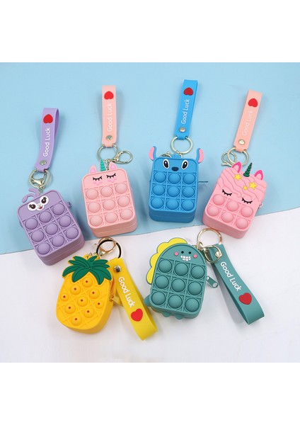 No.2 Tarzı Yeni Pokemon Itme Pop Itler Fidget Oyuncaklar Popet Pikachu Dikiş Kawaii Sıkıştırılabilir Sikke Cüzdan Anahtar Çizgi Film Çanta Topu Anahtarlık (Yurt Dışından)
